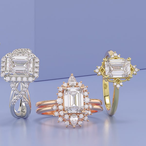 Emerald-Cut Diamond Engagement Rings: Timeless Elegance with a Personal Touch
