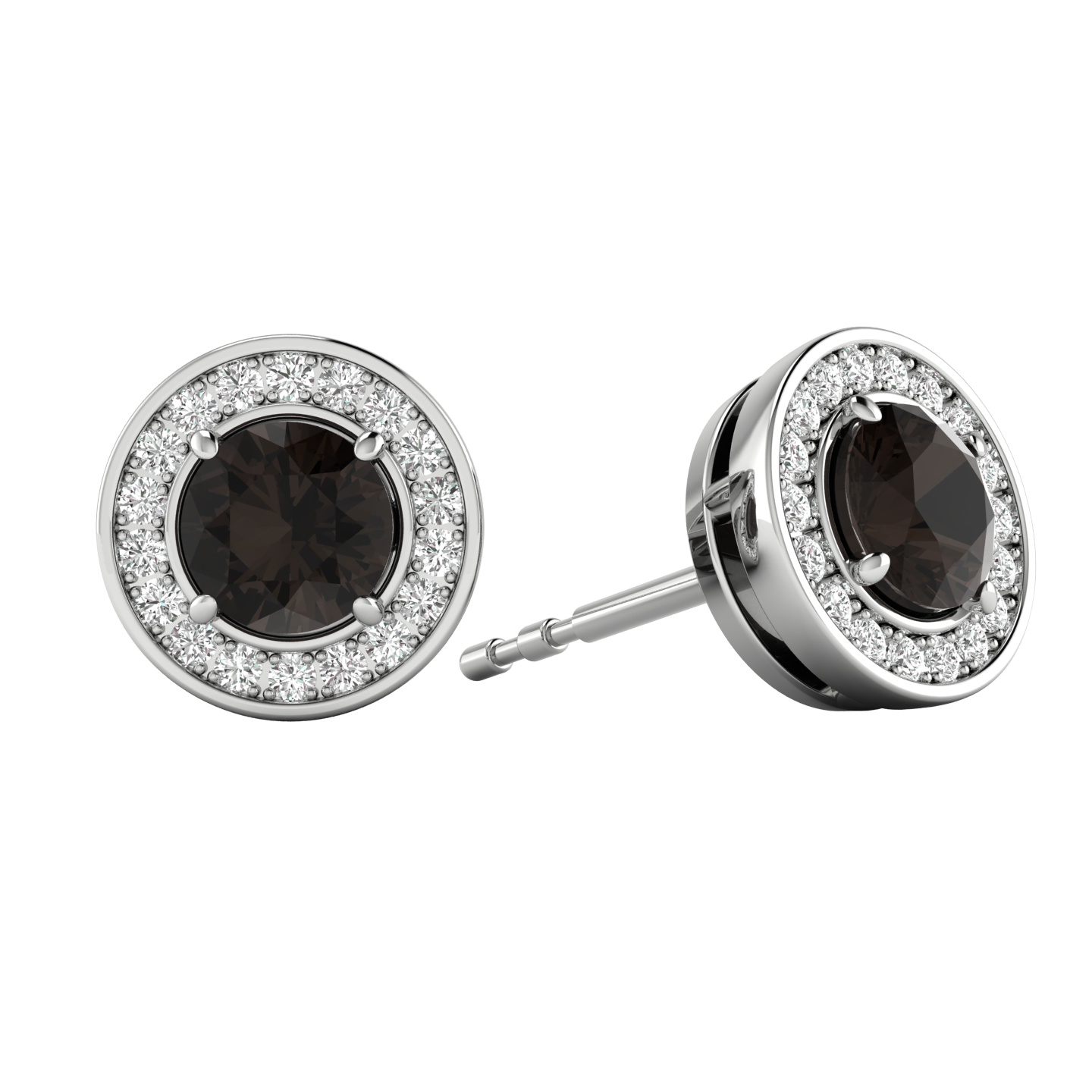 Black Diamond Earrings