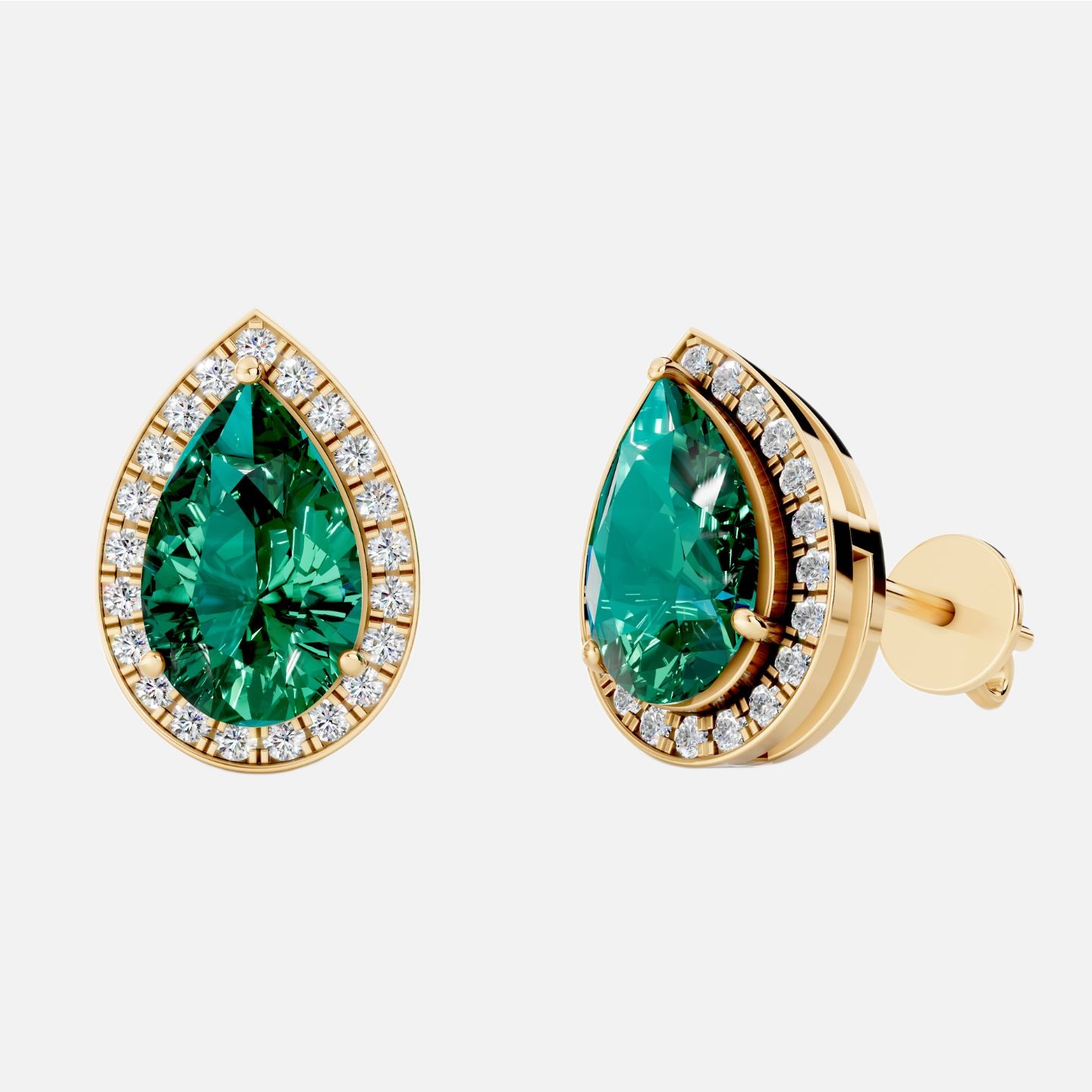 Emerald Earrings