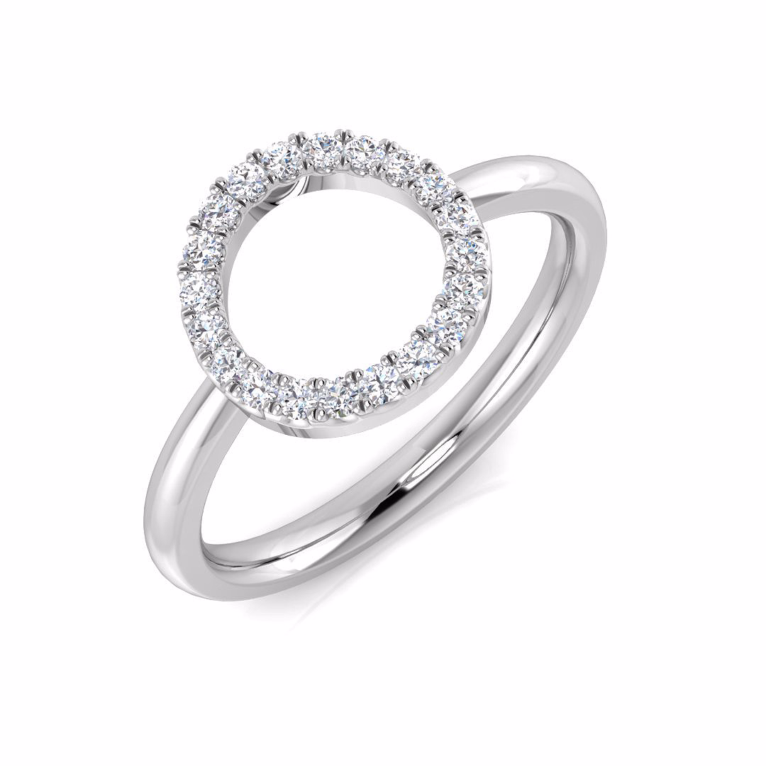 Alveera Lab-Created Diamond  Wedding Ring