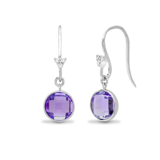 Hristina Amethyst Bezel Set 