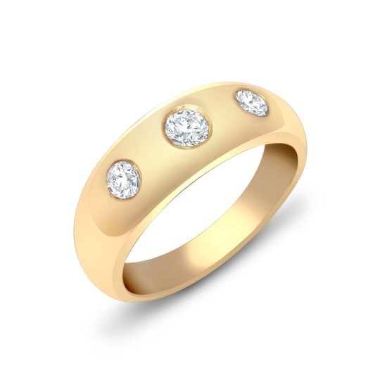 Abell Natural Bezel  Diamond Ring