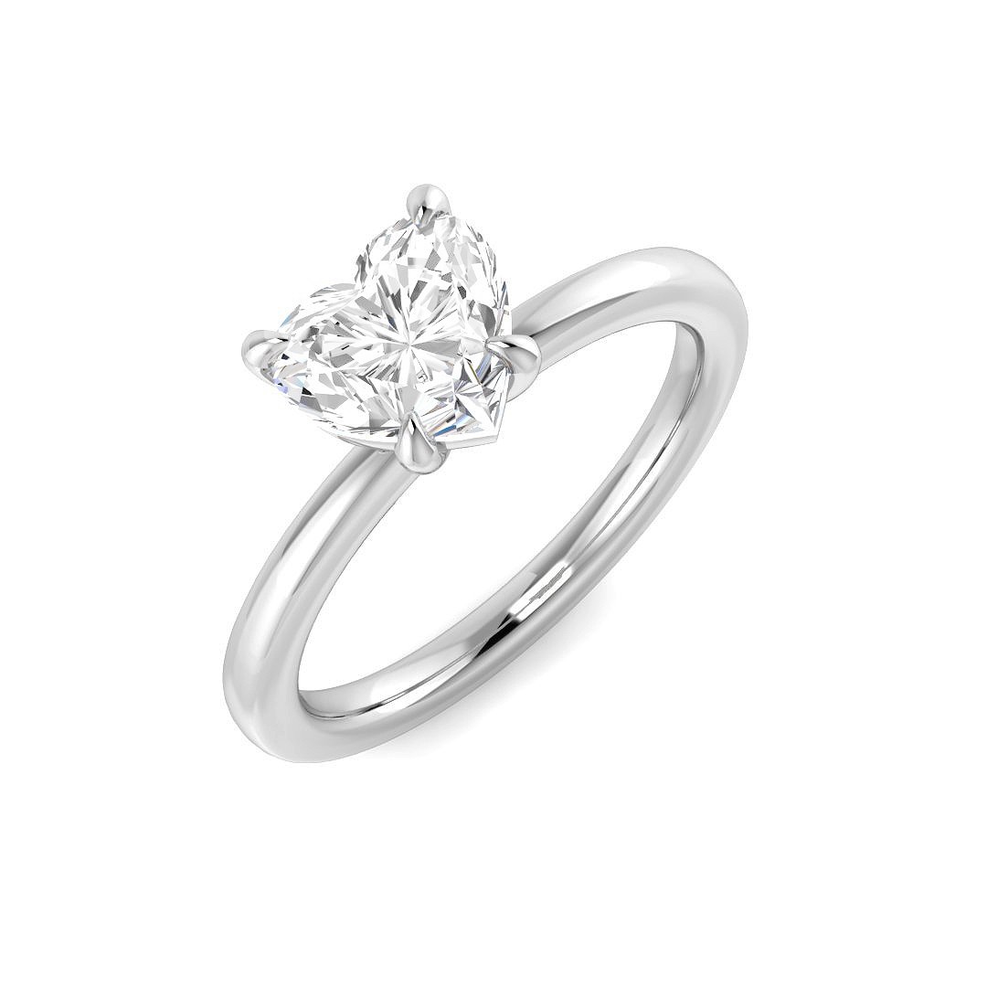 Belto Natural Heart Shape Diamond Ring