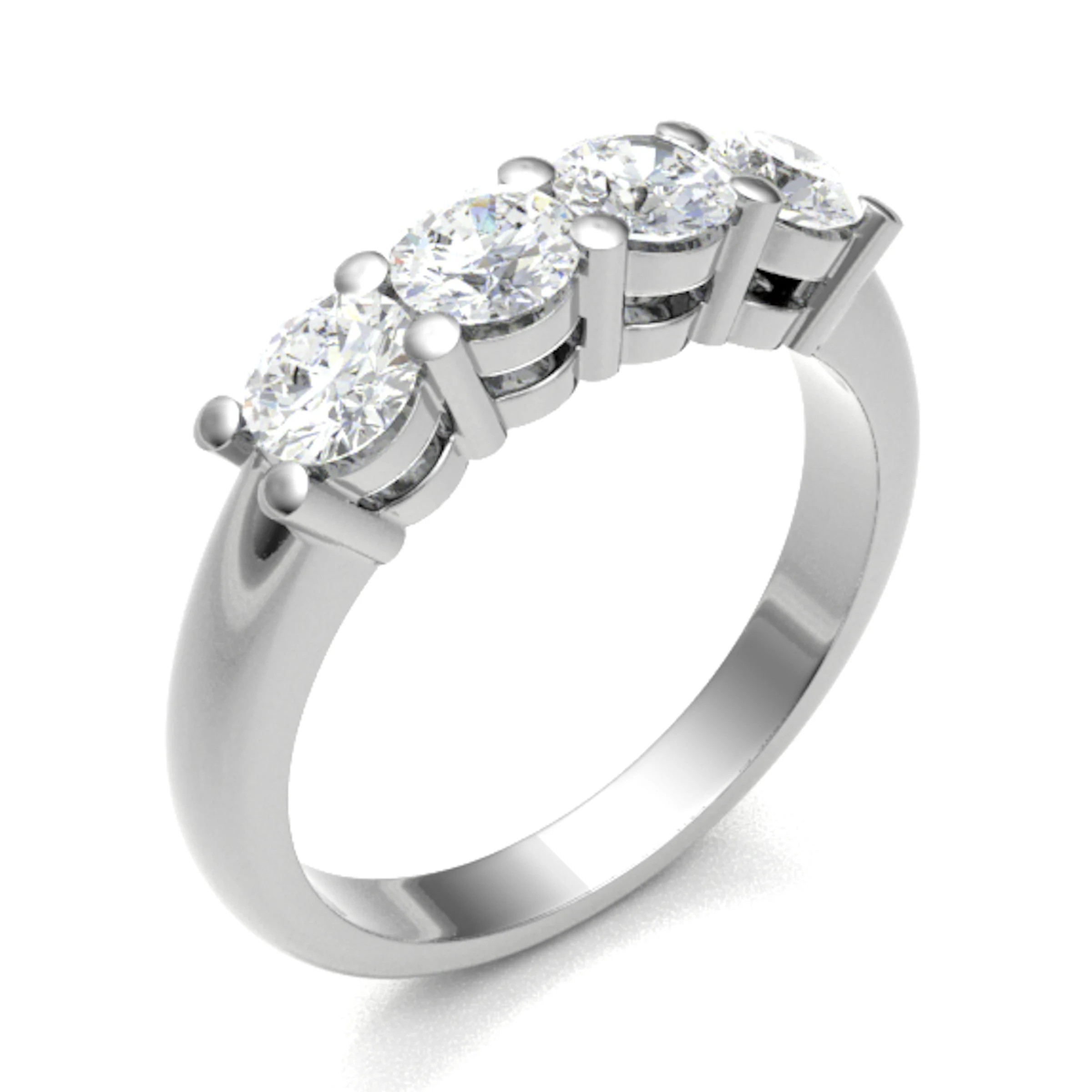 Doro 0.40 - 6.00 Carat Natural 4 Prong  Diamond Ring