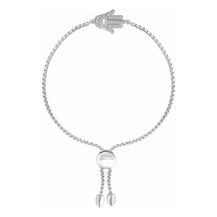 Sysley Natural Prong Set  Diamond Bracelet