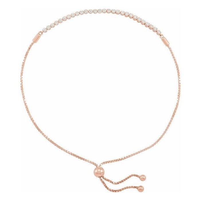 Suesan Natural 4 Prong  Diamond Bracelet