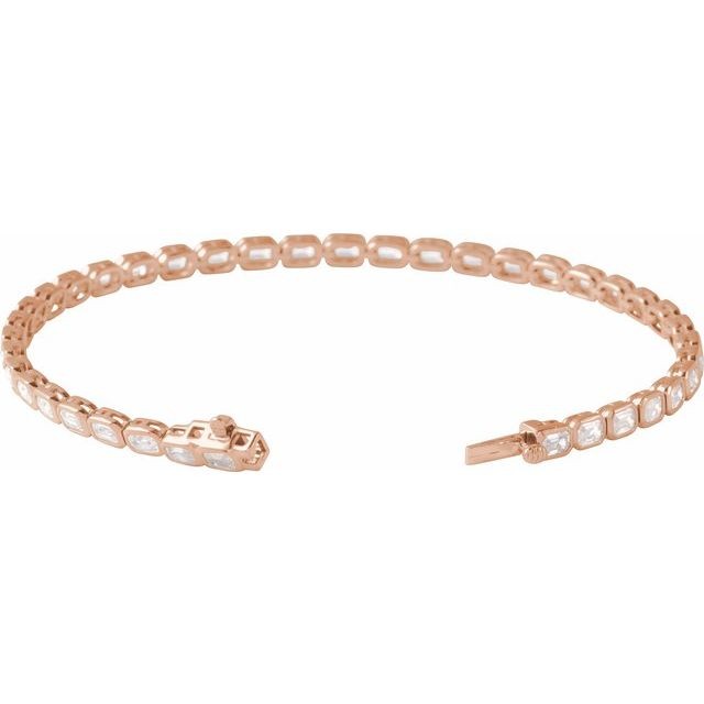 Robina Natural Bezel Set  Diamond Bracelet