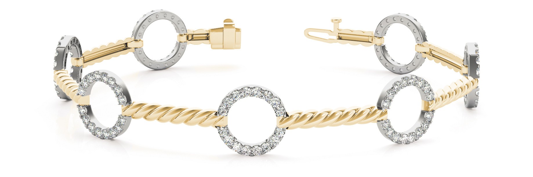Callum Natural  Diamond Bracelet