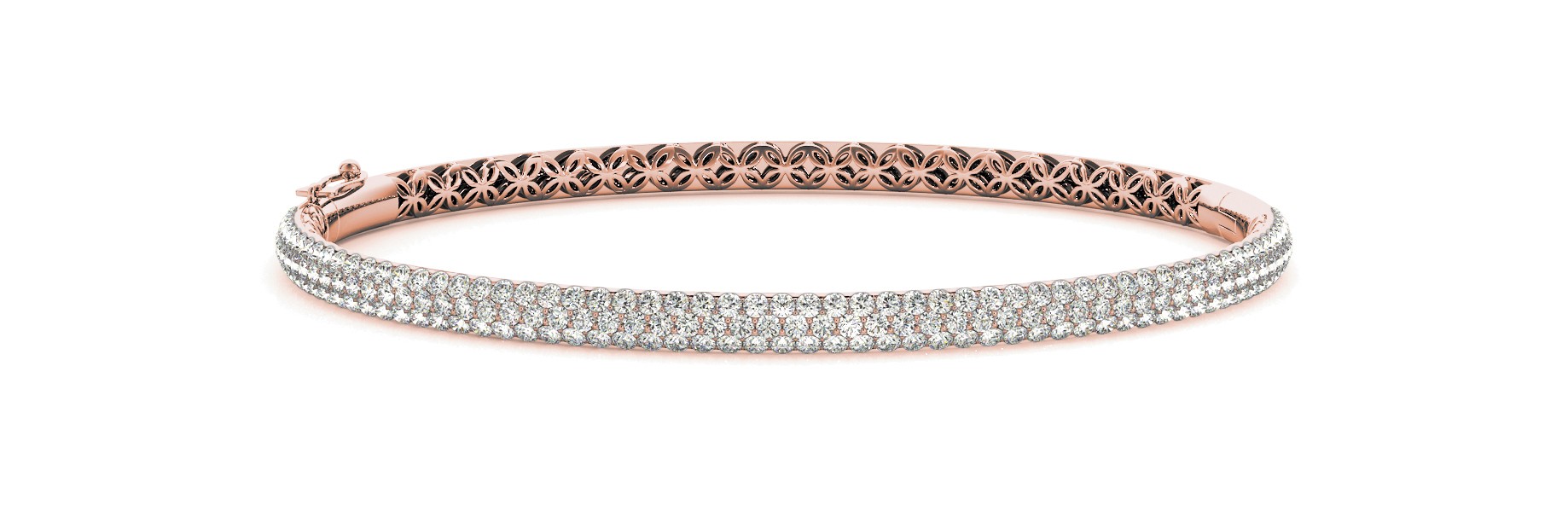 Viyana Lab-Created Pave Set  Diamond Ring