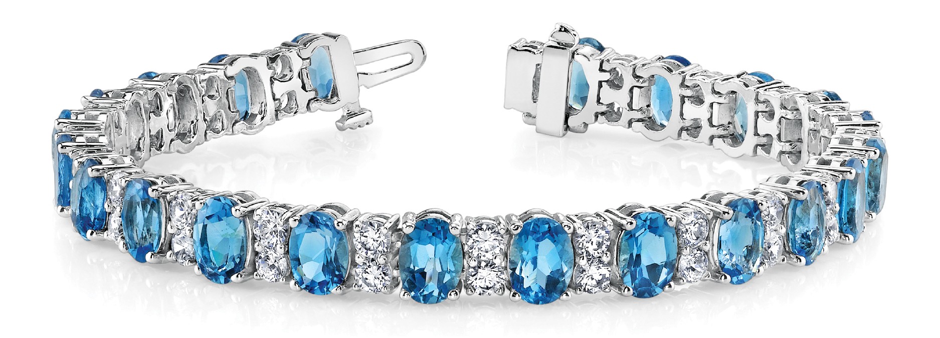 Vale Blue Topaz 4 Prong Set 