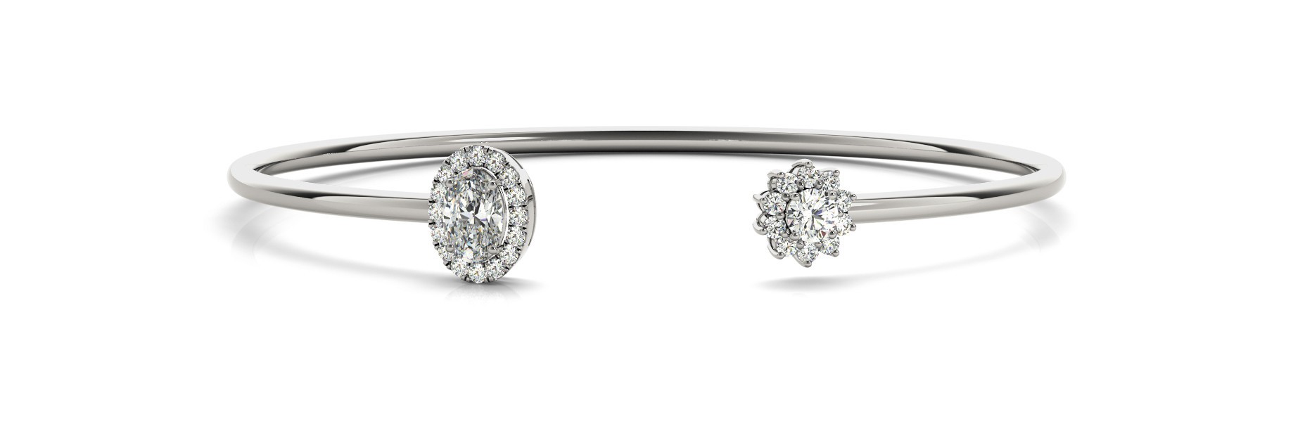 Vedanshi Lab-Created 4 Prong Set  Diamond Ring