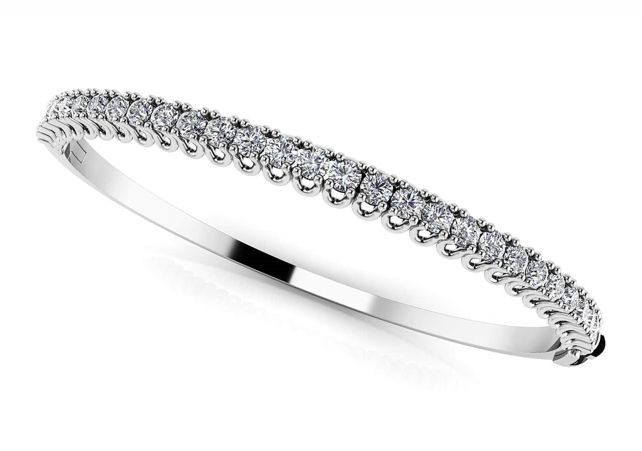 Velma Natural U Prong  Diamond Ring
