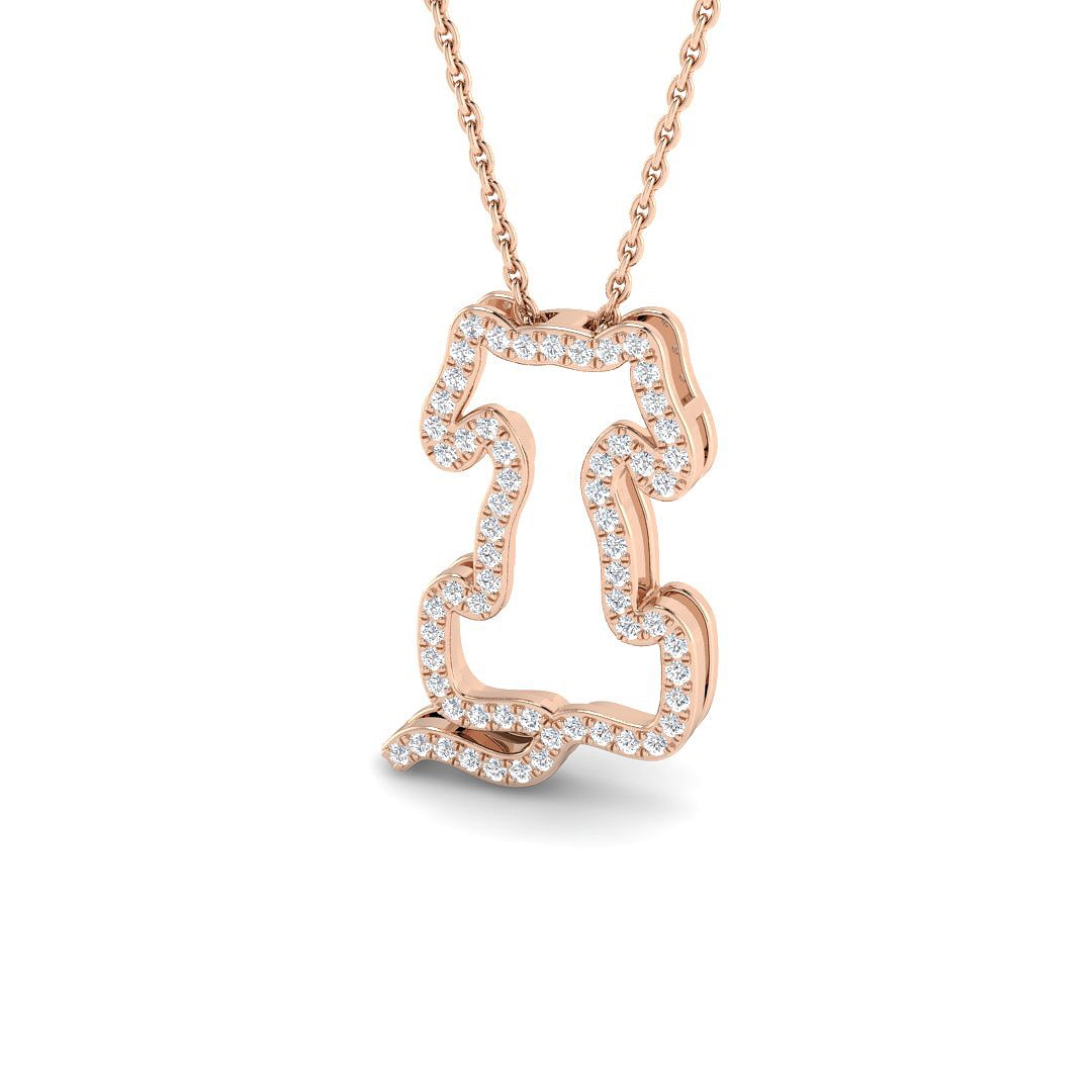 Joynelia Natural Diamond Necklace