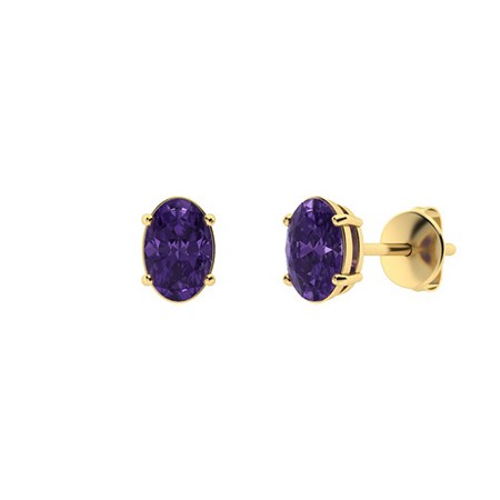 Gaelyn Amethyst 4 Prong Set 
