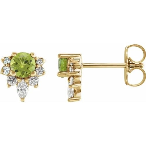 Fleet Peridot 4 Prong Set 