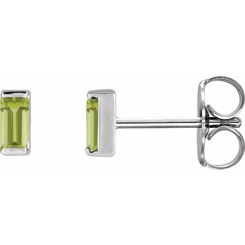 Femmota 0.30 Carat Peridot Bar Set 