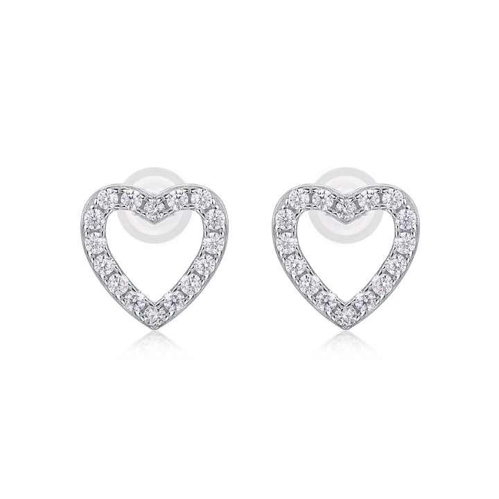 Stefena Natural Claw Set  Diamond Earrings