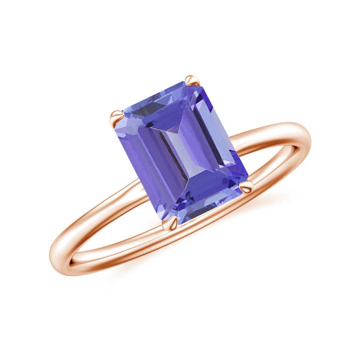 Alda Tanzanite 4 Prong  Engagement Ring