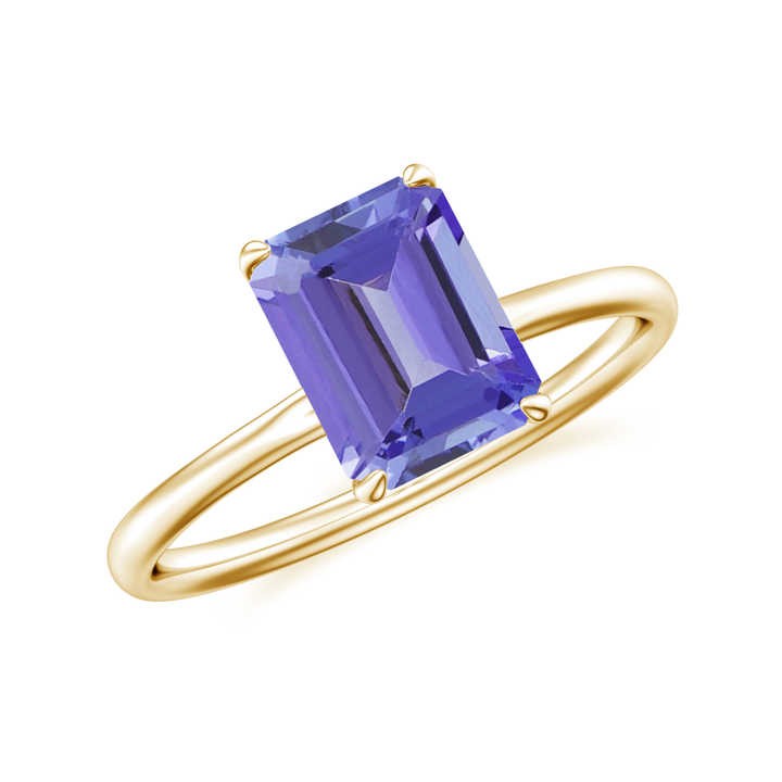 Alda Tanzanite 4 Prong  Engagement Ring