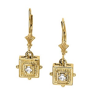 Eshal Natural  Diamond Earrings