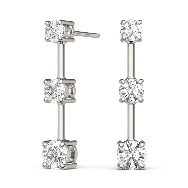 Feiga 0.12 - 1.00 Carat Natural  Diamond Earrings