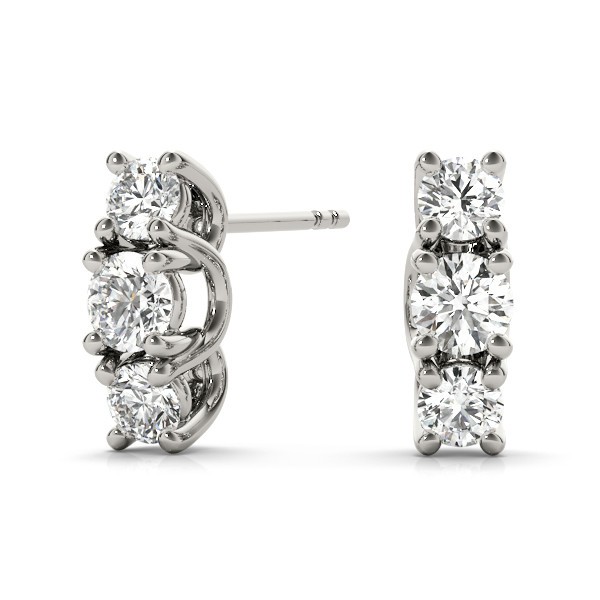 Fruma 0.50 - 1.25 Carat Natural  Diamond Earrings