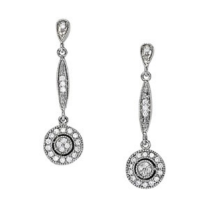 Freda Lab-Created  Diamond Earrings
