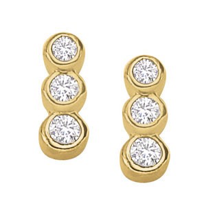 Fala 0.05 Carat Natural  Diamond Earrings