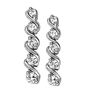 Floria 1.95 Carat Natural  Diamond Earrings