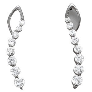 Filipa 0.12 - 0.75 Carat Natural  Diamond Earrings