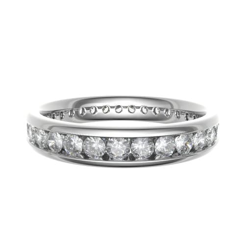 Elka Natural Channel Set  Diamond Ring