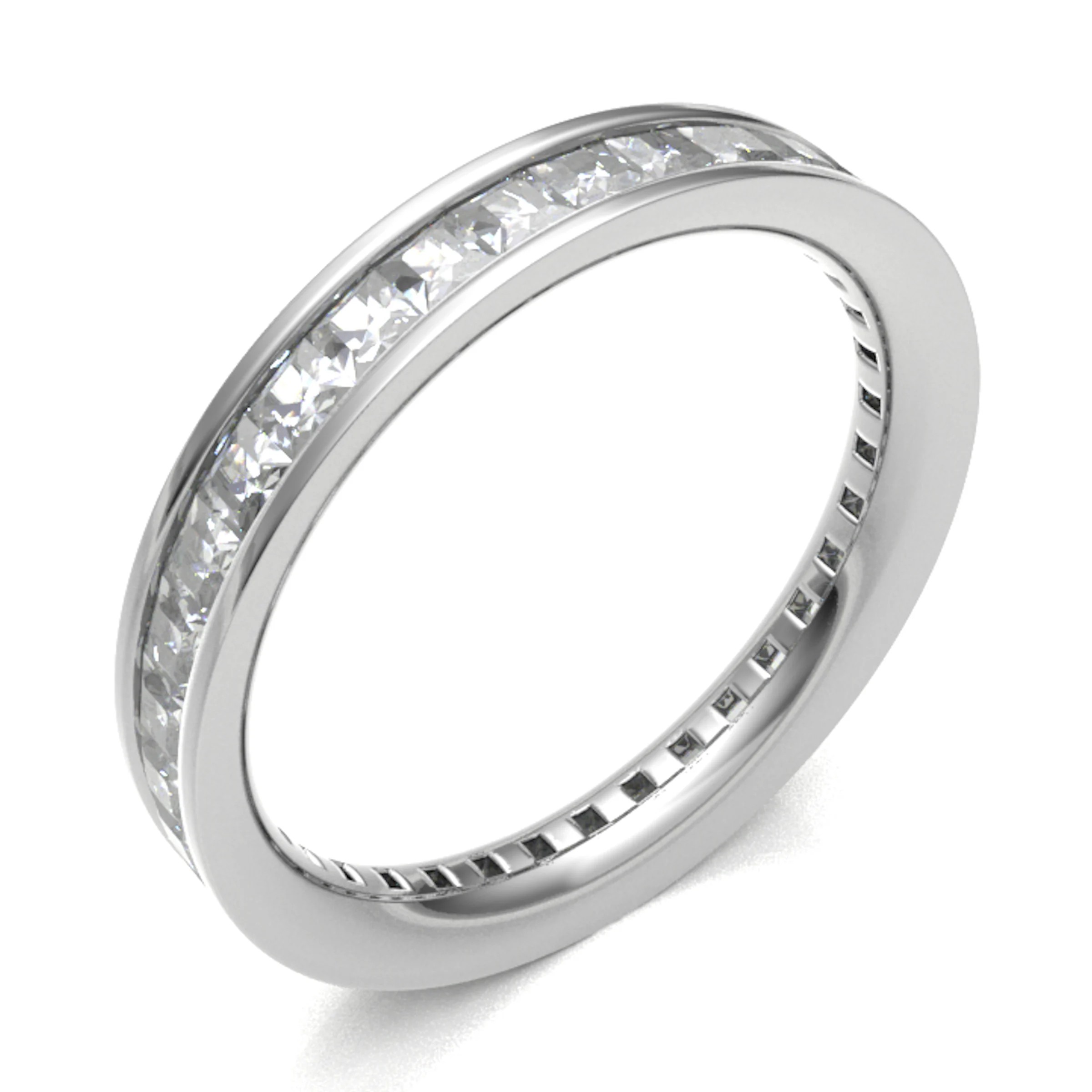 Eadgyfu Natural Channel Set  Diamond Ring