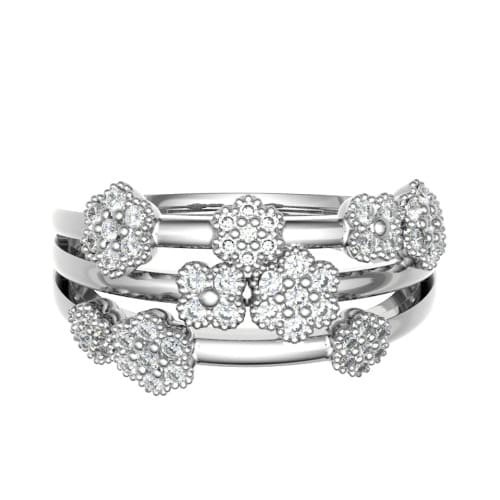 Eilene Natural Prong  Diamond Ring