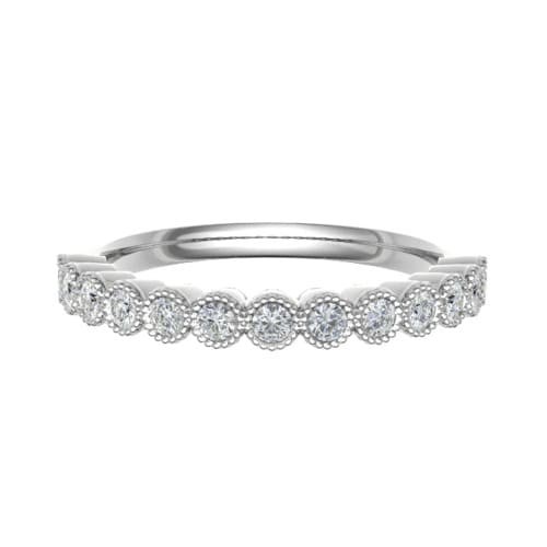 Evalie Natural Bezel  Diamond Ring