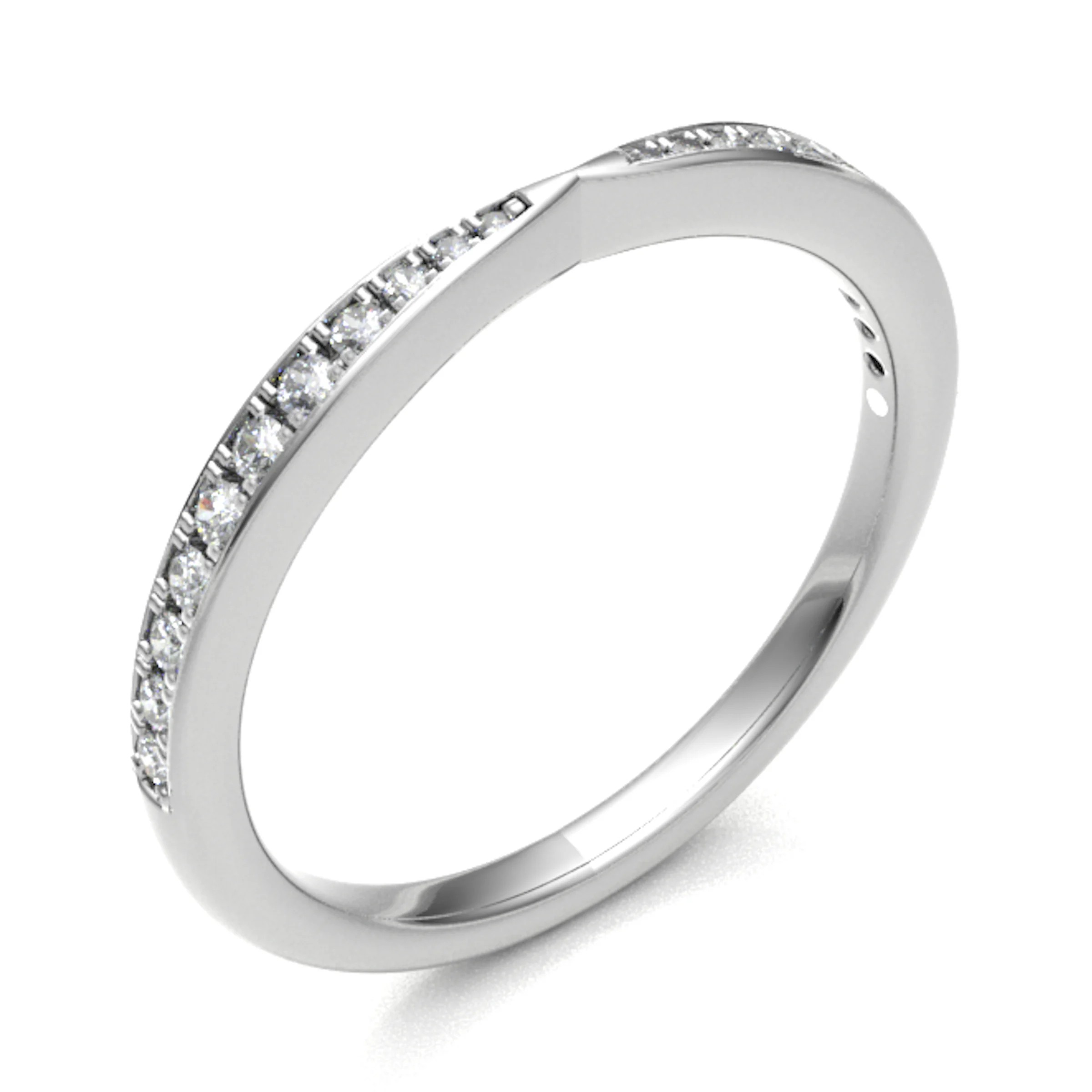 Elilen Natural Prong  Diamond Ring