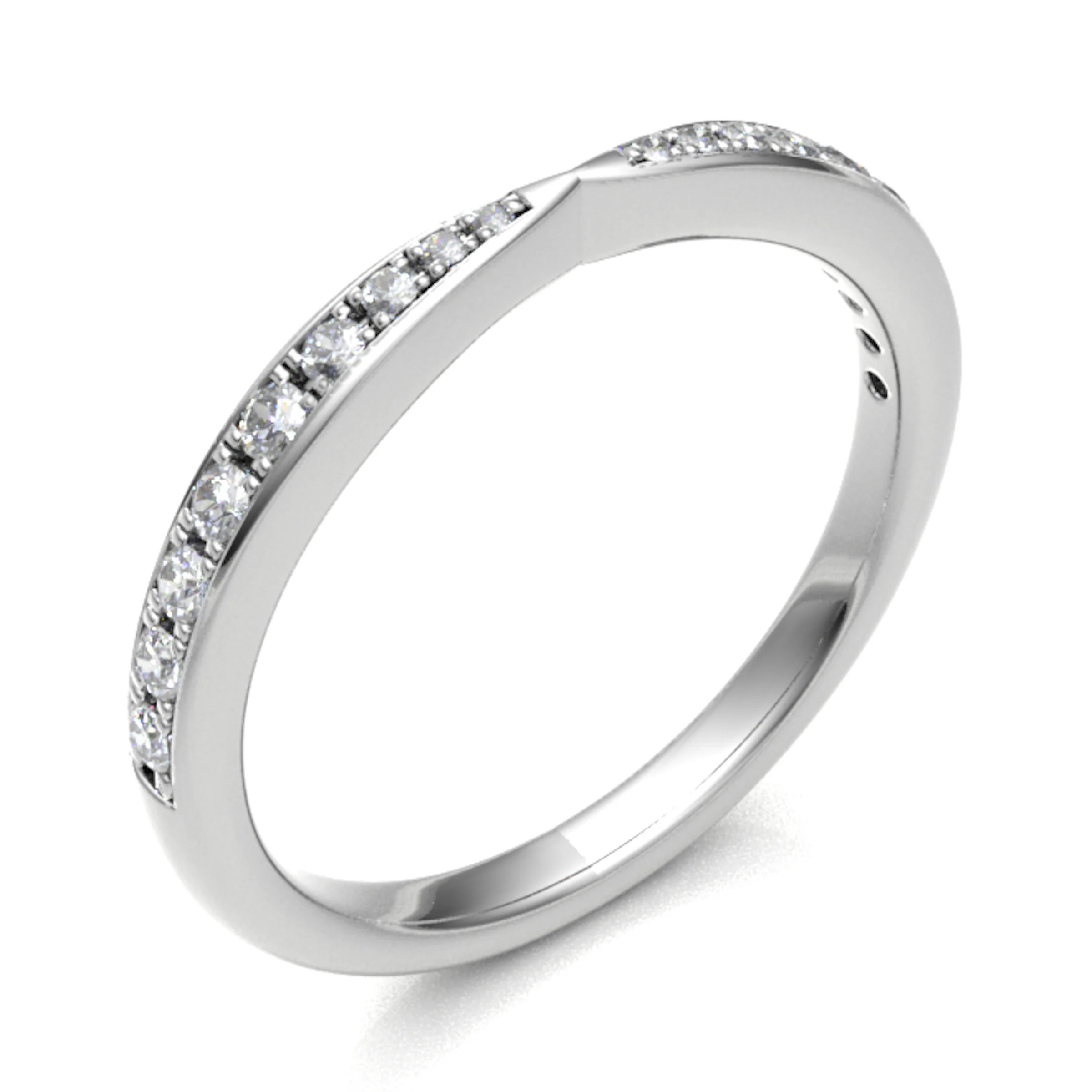 Eflead Natural Prong  Diamond Ring