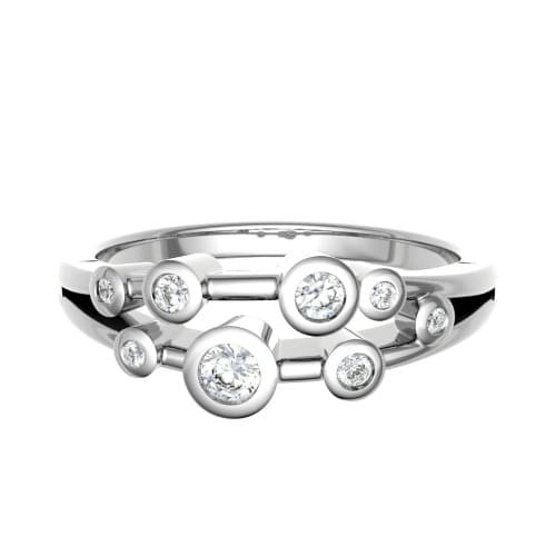 Estell Natural Bezel  Diamond Ring