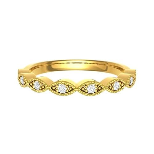 Emera Natural Pave Set  Diamond Ring