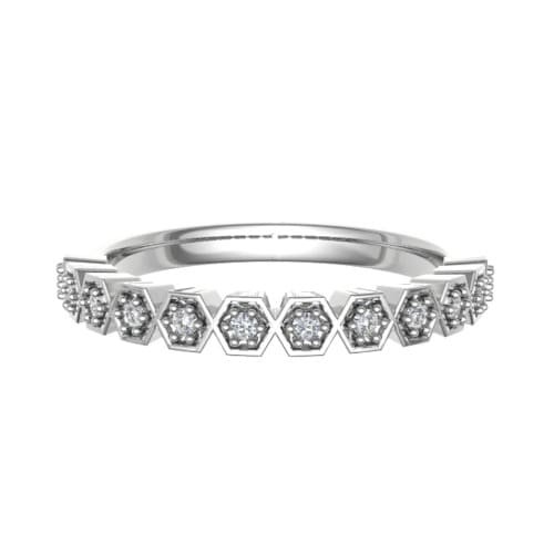 Emilly Natural Prong  Diamond Ring