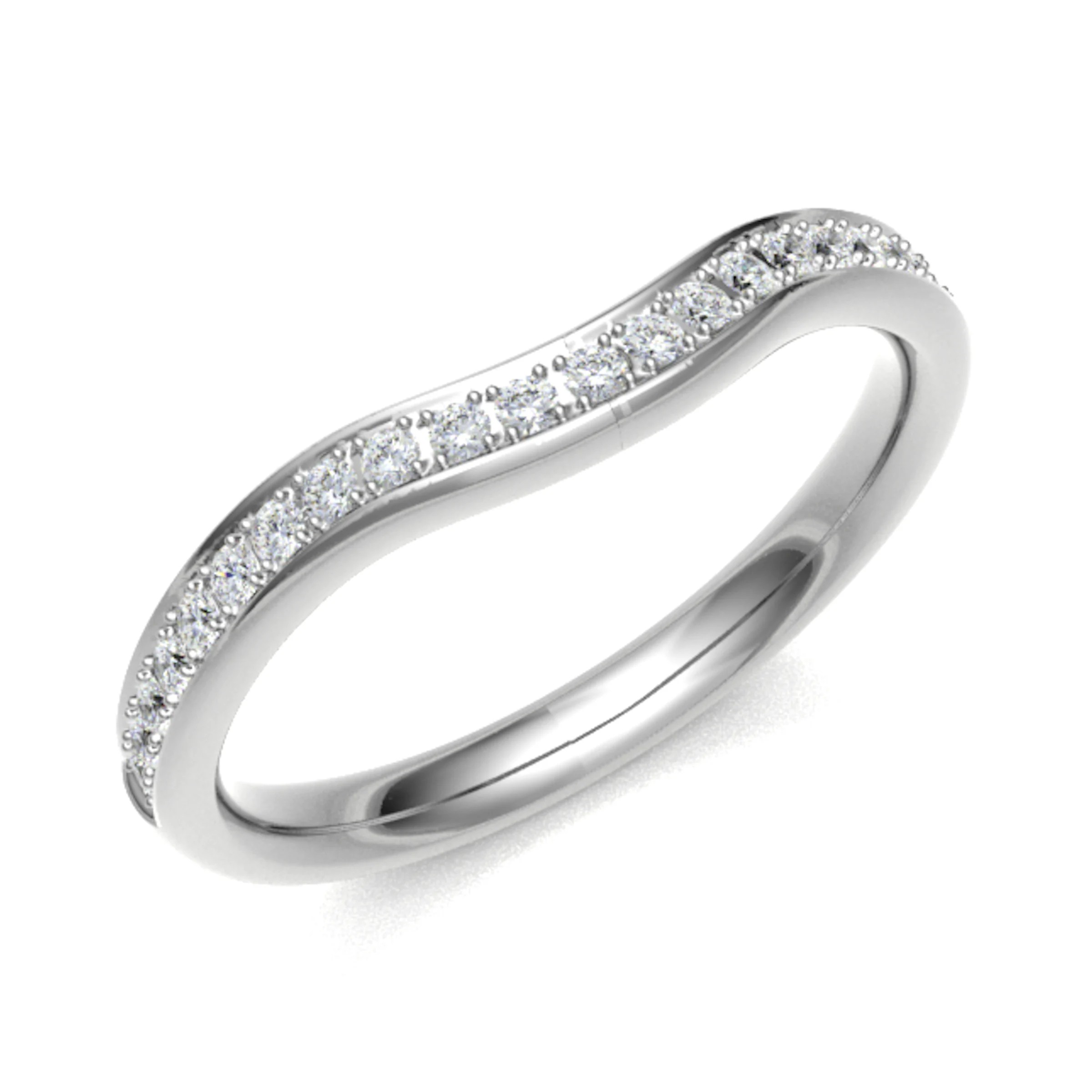 Ediva Natural Pave Set  Diamond Ring