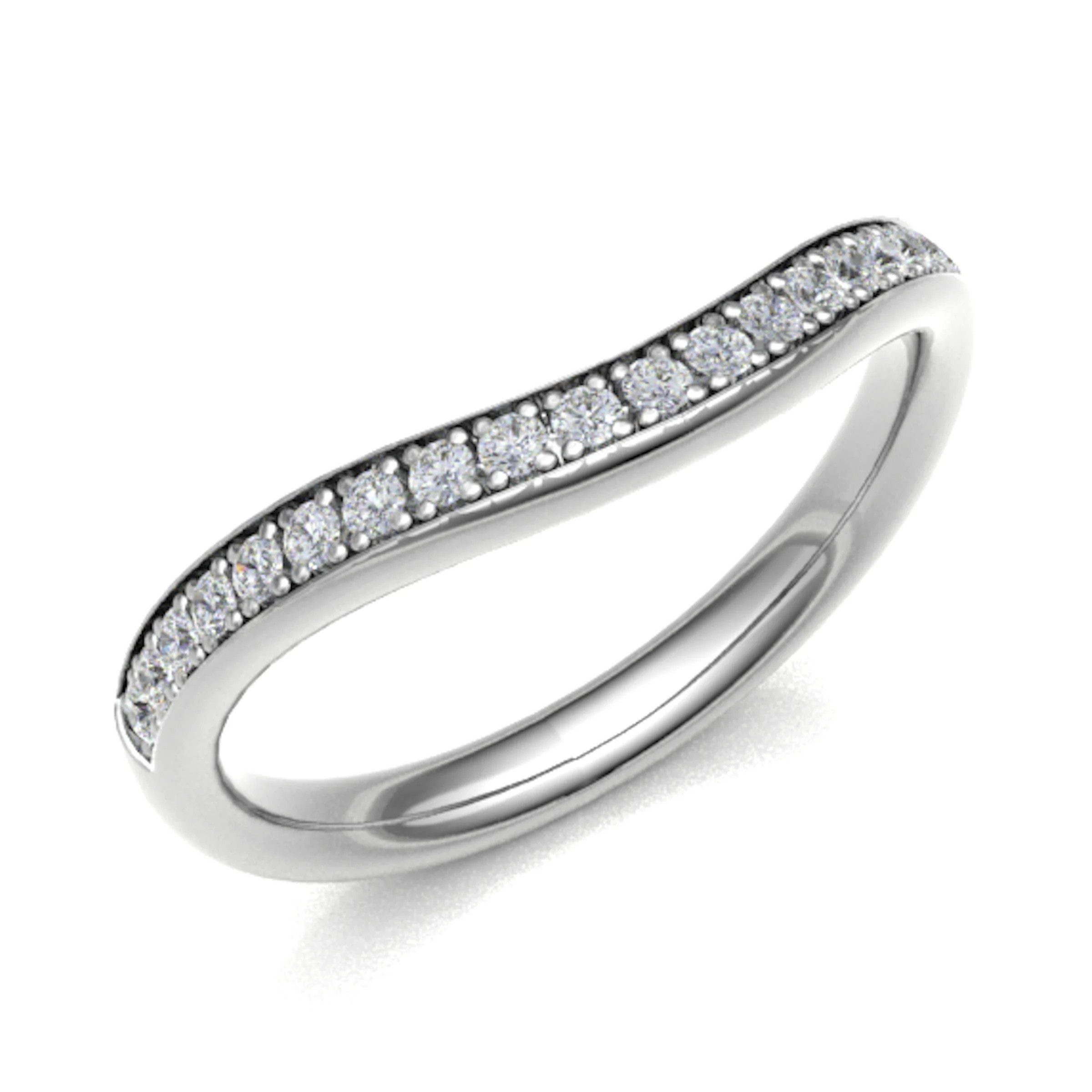 Eferhild Natural Prong  Diamond Ring