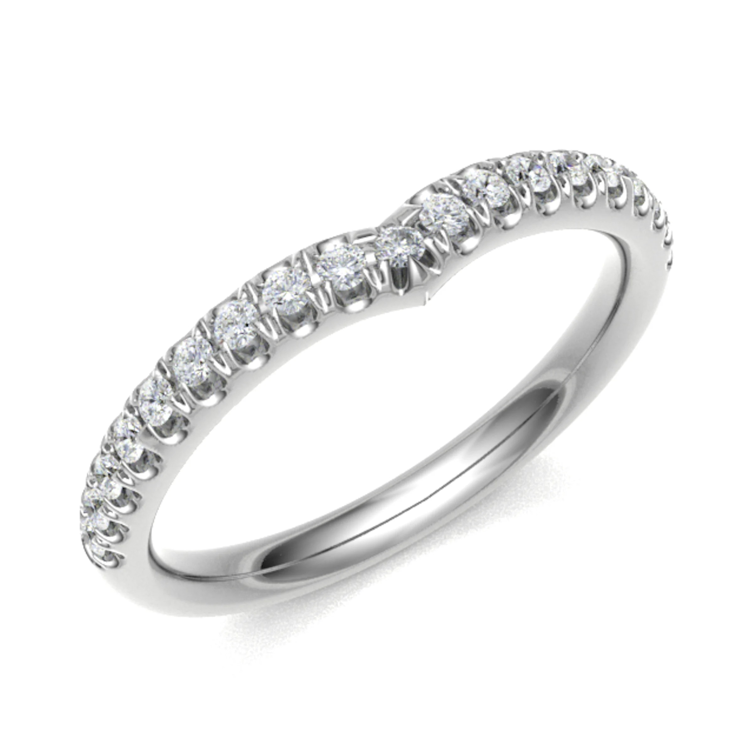 Edeena Natural Pave Set  Diamond Ring