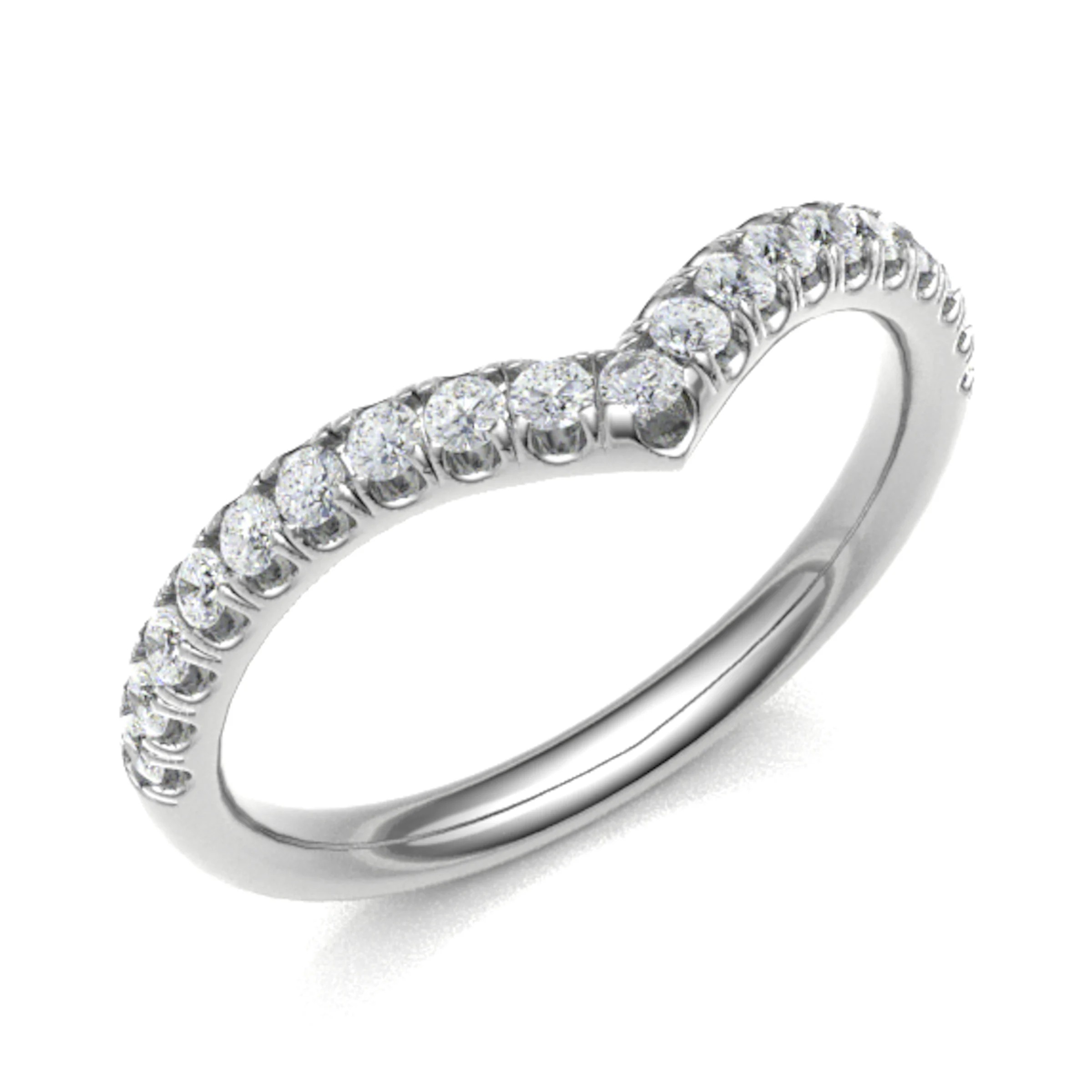 Edilda Natural Pave Set  Diamond Ring