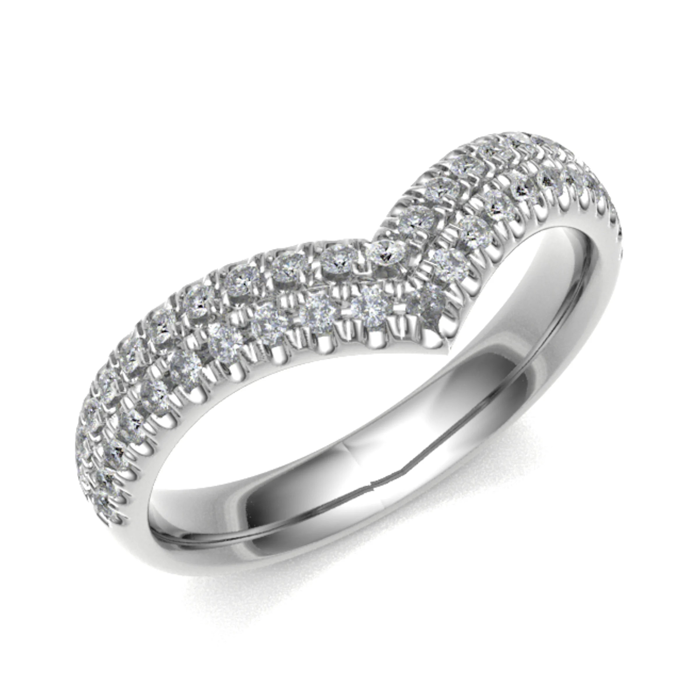 Elletta Natural Prong  Diamond Ring