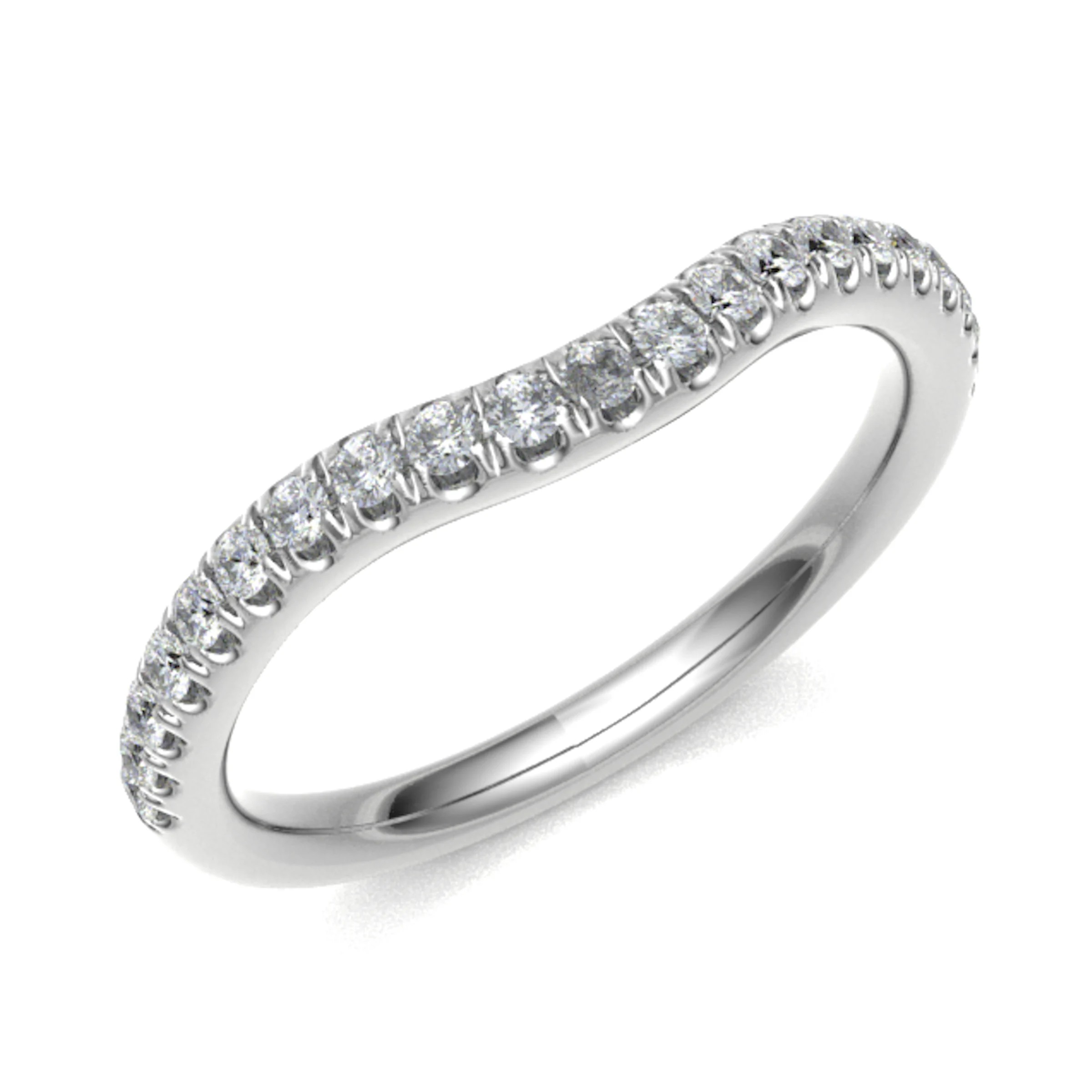 Earric Natural Pave Set  Diamond Ring