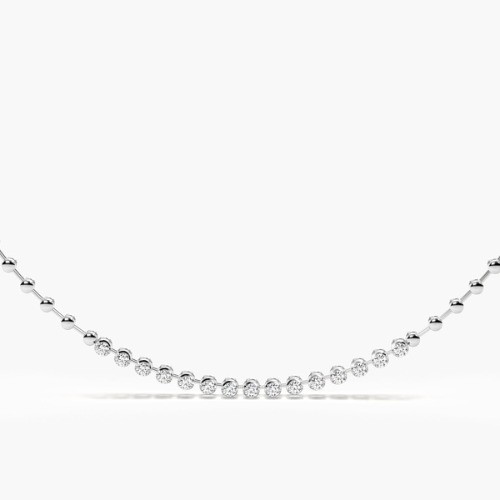 Tatriss Natural Diamond Illusion Set  Necklace