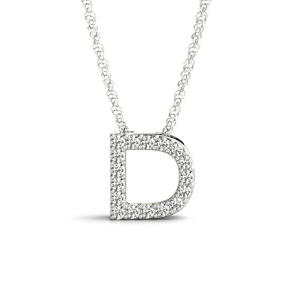 Prong Set Lab-Created Diamond  Necklace