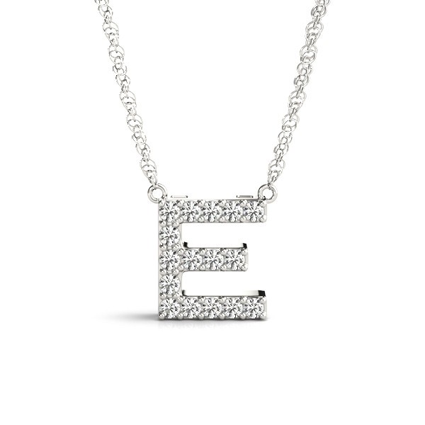 Prong Set Lab-Created Diamond  Necklace