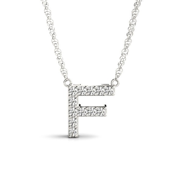 Austin Lab-Created Diamond Prong Set  Necklace