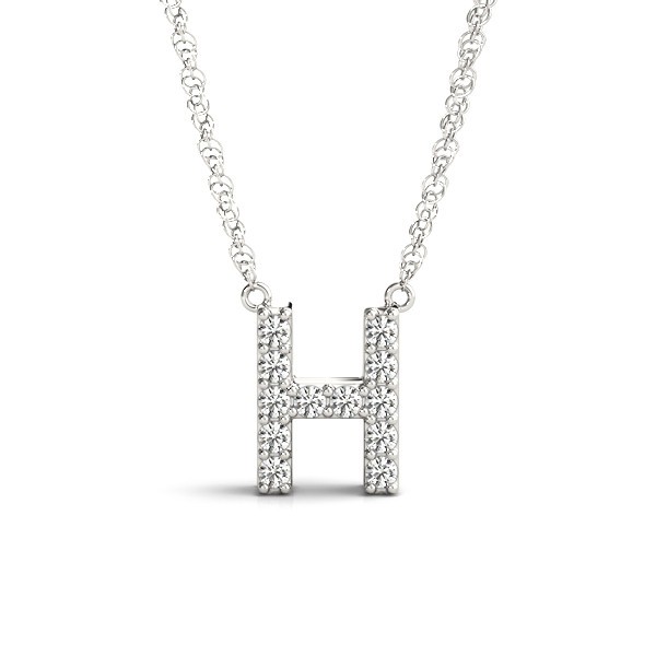 Prong Set Lab-Created Diamond  Necklace